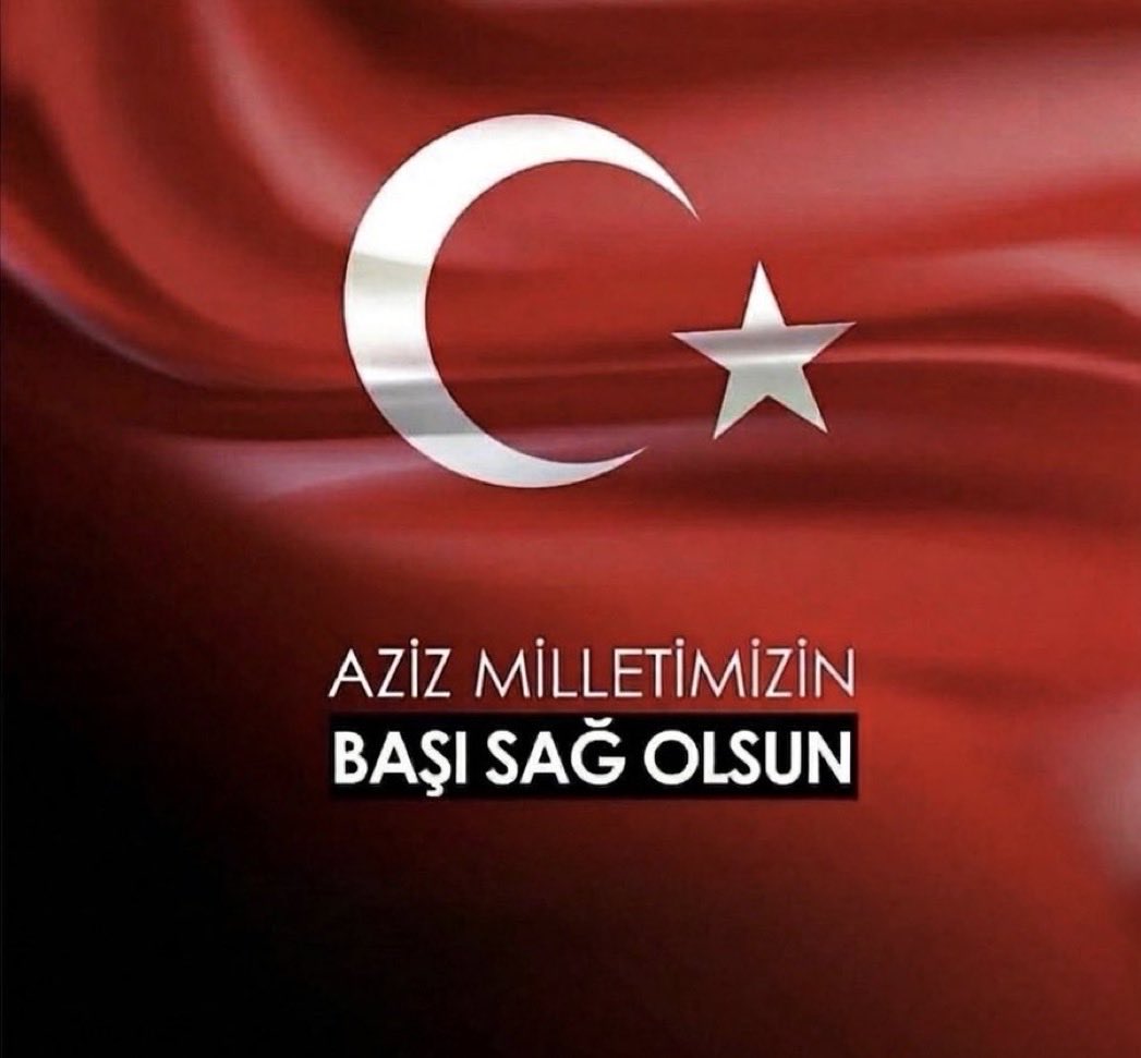 Şanlıurfa ve Kahramanmaraş’ta hayatını kaybeden çocuklarımıza ve öğretmenimize Cenab-ı Allah’tan rahmet; kederli ailelerine sabır ve başsağlığı diliyorum.Yaralanan evlatlarımıza acil şifalar diliyorum.
Milletimizin başı sağ olsun. Rabbim milletimizi her türlü felaket korusun.🇹🇷