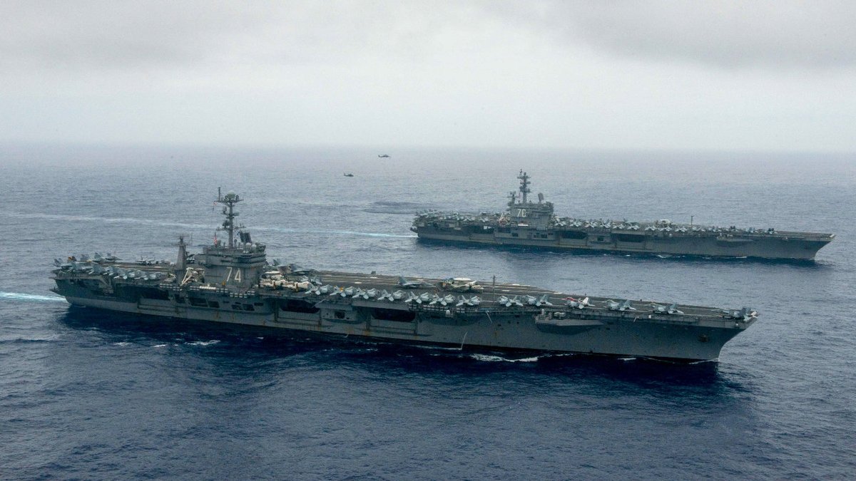 businessamfr's tweet image. La rénovation du porte-avions américain USS John C. Stennis prend du retard : il ne sera à nouveau opérationnel qu’en 2027 fr.businessam.be/la-renovation-… #USSJohnCStennis #Rénovation #MarineAméricaine #SécuritéNationale #PorteAvions