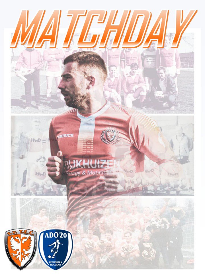 🔥#Matchday 🔥
⚽ sv TEC 🆚 <a href="/ado20/">ADO'20</a> 
🏆 #DerdeDivisieA
🗓️ Vandaag
🕝 15:00 uur
🏟️ Sportpark De Lok, Tiel
🎟️ €6,- t/m 17 jaar gratis
📱  #tecado  🟠⚪
🐦 x.com/sv_tec 
📸 @Bonnet08H Helly photography