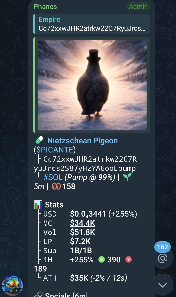 Empire_sol1's tweet image. Watch your entry on $PICANTE 🖨️

CA:
Cc72xxwJHR2atrkw22C7RyuJrcs2S87yHzYA6ooLpump