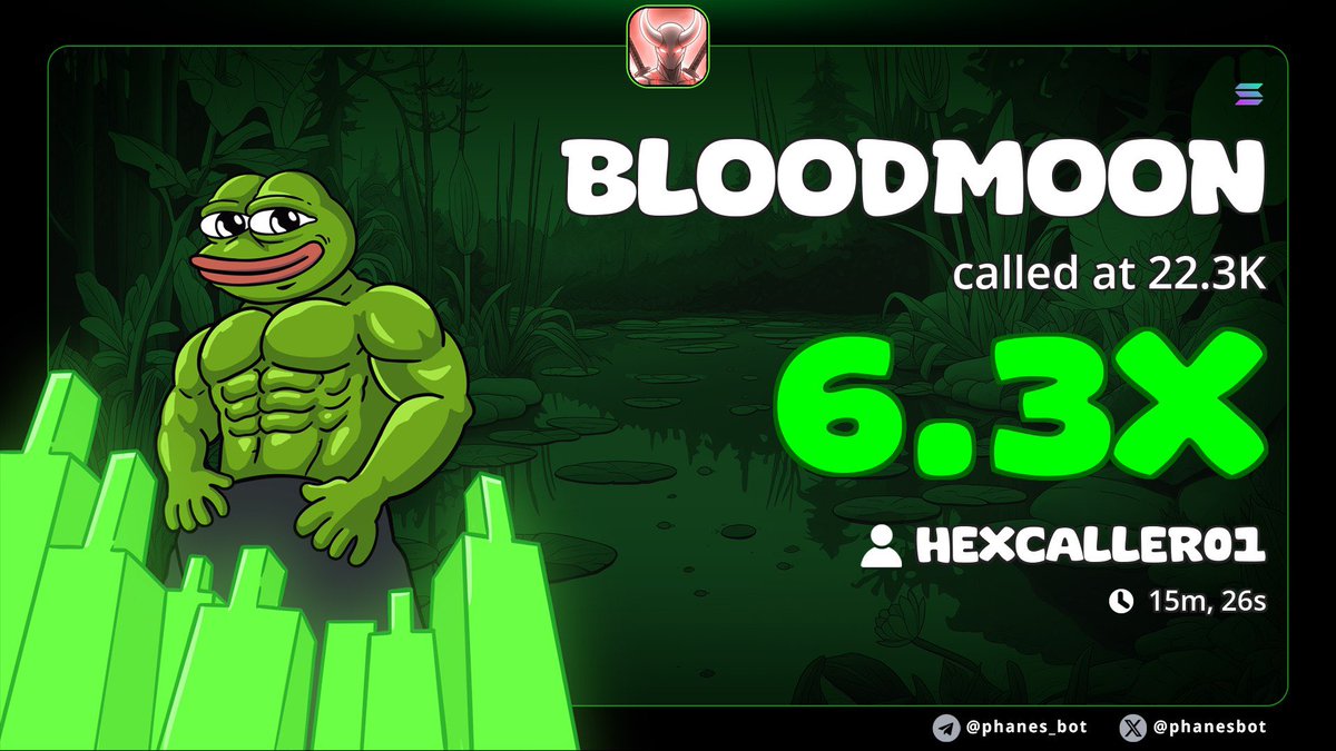 callerhex's tweet image. 6x on $BLOODMOON

Ad83AEntQpTvG7fsrb55sTx9oqKwhJVuaVxgHGS8pump

#solana #memecoin #bloodmoon