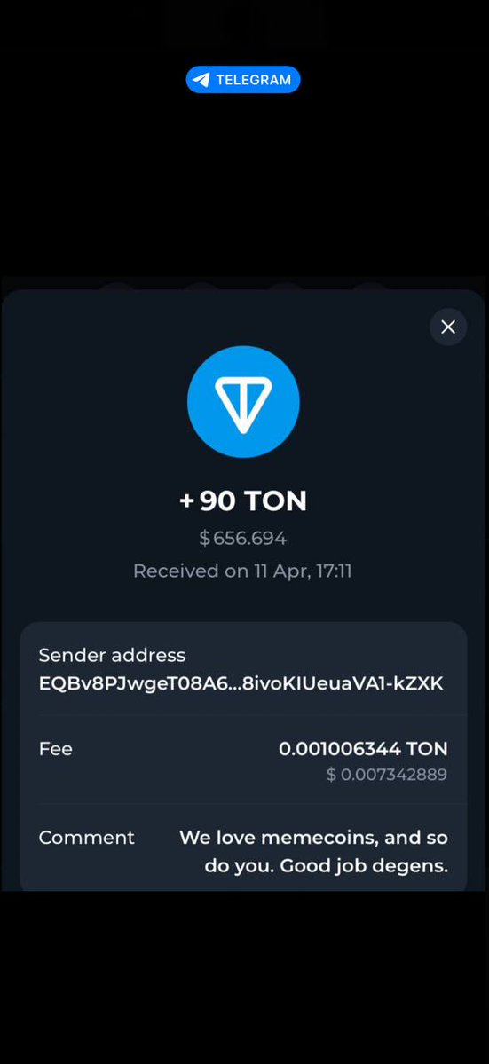 Remember those airdrops from the TON Foundation?  
Drop a RT > it might bring us closer to the next one.
$TON 
<a href="/ton_blockchain/">TON 💎</a>
