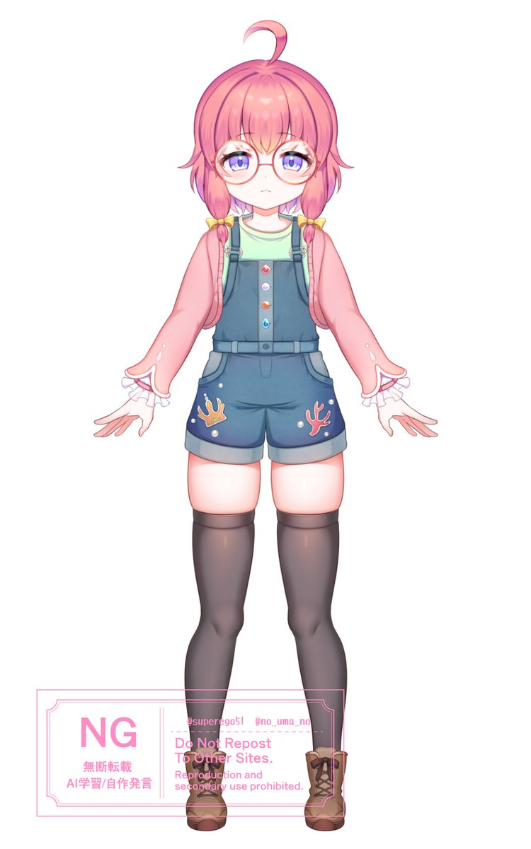superego51's tweet photo. Vtuberの、のーま様(@no_uma_no)の新モデルの立ち絵を制作させていただきました！
よろしくお願いいたします！！ https://t.co/BFGQA98JKV
