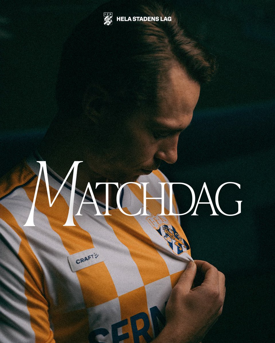 IFKGotheborg's tweet photo. 🟡⚪️| Lördag, vårväder – och halländsk bortamatch. 

Vi ses i Halmstad!

#ifkgbg https://t.co/hiFOsTciKp