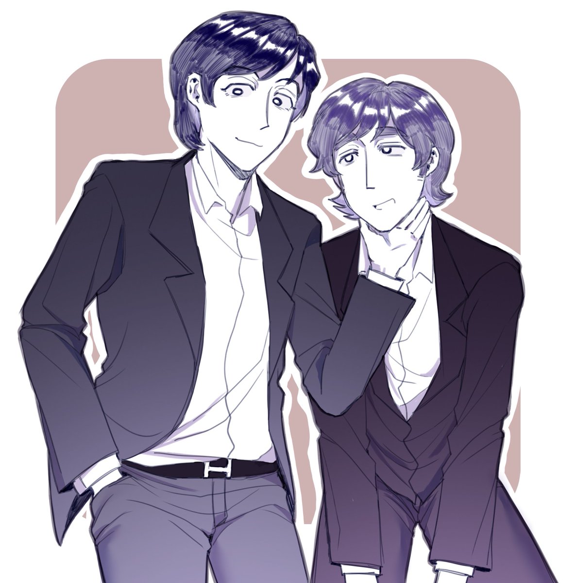 DuoGu87728's tweet image. This is an early commission I got
#commission #TheBeatles #mclennon