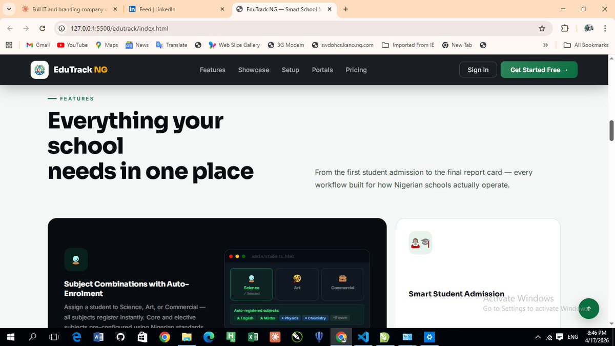 kindness_center's tweet photo. Still managing your school manually? 😓

Upgrade to EduTrac School Management System 🎓
✅ Student Records
✅ Results &amp; Reports
✅ Attendance Tracking
✅ Staff Management
✅ SMS Alart to Parents
Save time. Reduce stress. Grow your school.
#EdTech #DigitalSchool https://t.co/tgnyCcqEbe