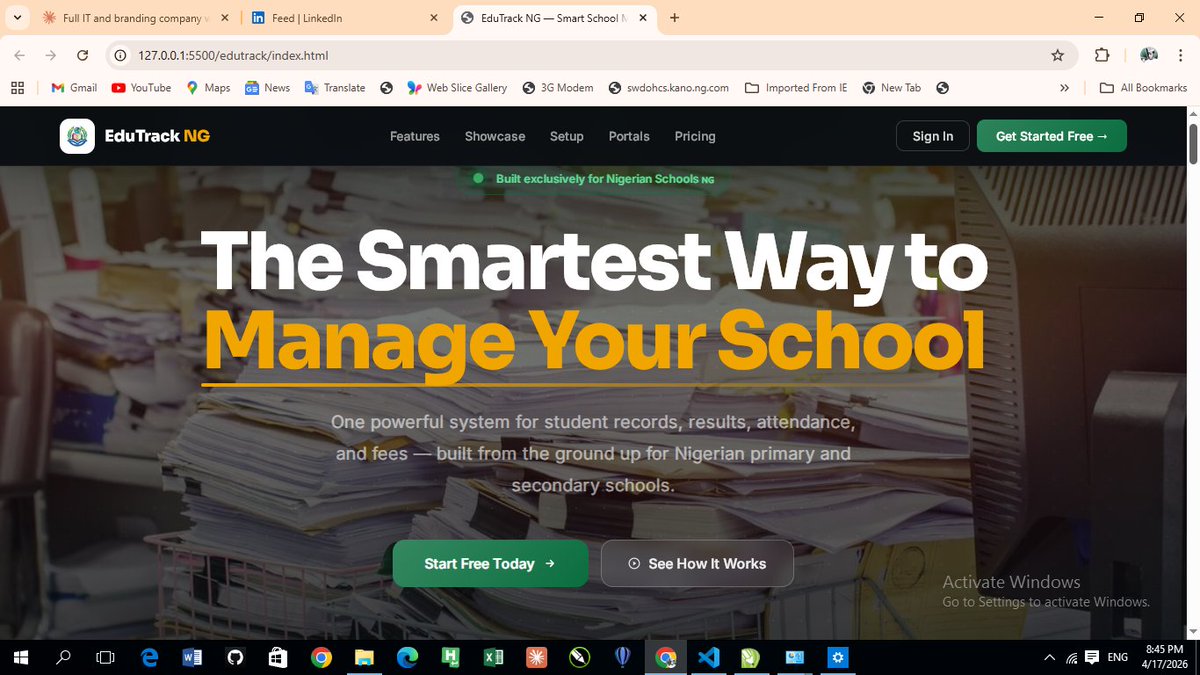 kindness_center's tweet photo. Still managing your school manually? 😓

Upgrade to EduTrac School Management System 🎓
✅ Student Records
✅ Results &amp; Reports
✅ Attendance Tracking
✅ Staff Management
✅ SMS Alart to Parents
Save time. Reduce stress. Grow your school.
#EdTech #DigitalSchool https://t.co/tgnyCcqEbe