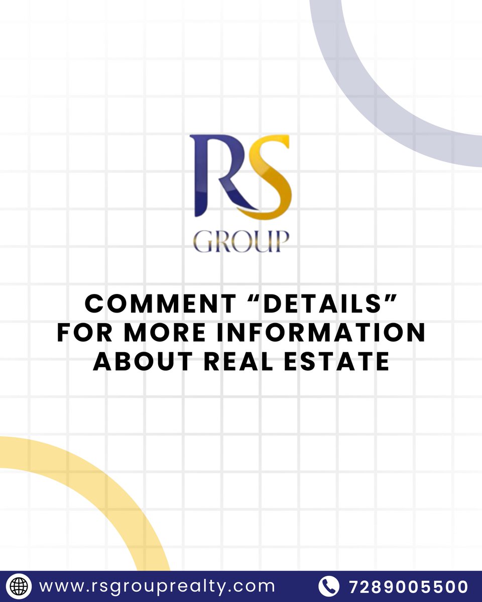 rsgroup632553's tweet image. Before buying a plot, check the basics 🏡
Location, approvals &amp;amp; more matter!
Follow RS Group &amp;amp; comment “DETAILS”
#RealEstateIndia #PlotBuying