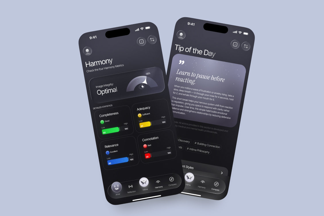 ozirniyvi's tweet image. New work

Designed a next-gen emotional connection app focused on meaningful interaction.

Rethinking UX — moving beyond visual attraction toward deeper understanding.

🌐 dizzagency.com/portfolios/amo…

#UX #UI #AppDesign #ProductDesign #DizzAgency