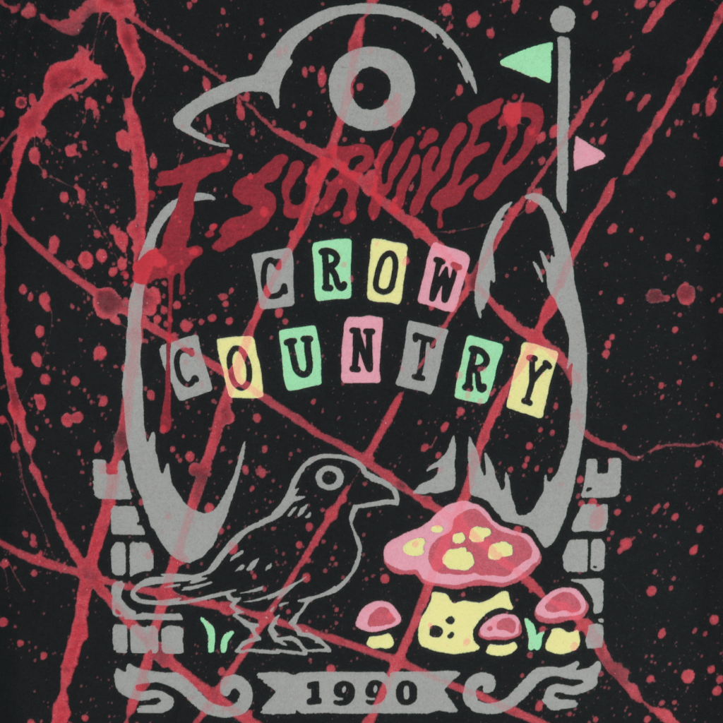 Choco_Corneko's tweet photo. I just received I Survived Crow Country Shirt | Unisex L / Black / Red from Anonymous via Throne. Thank you! https://t.co/AjKGyjgBD8 #Wishlist #Throne https://t.co/yb0VATjGFp