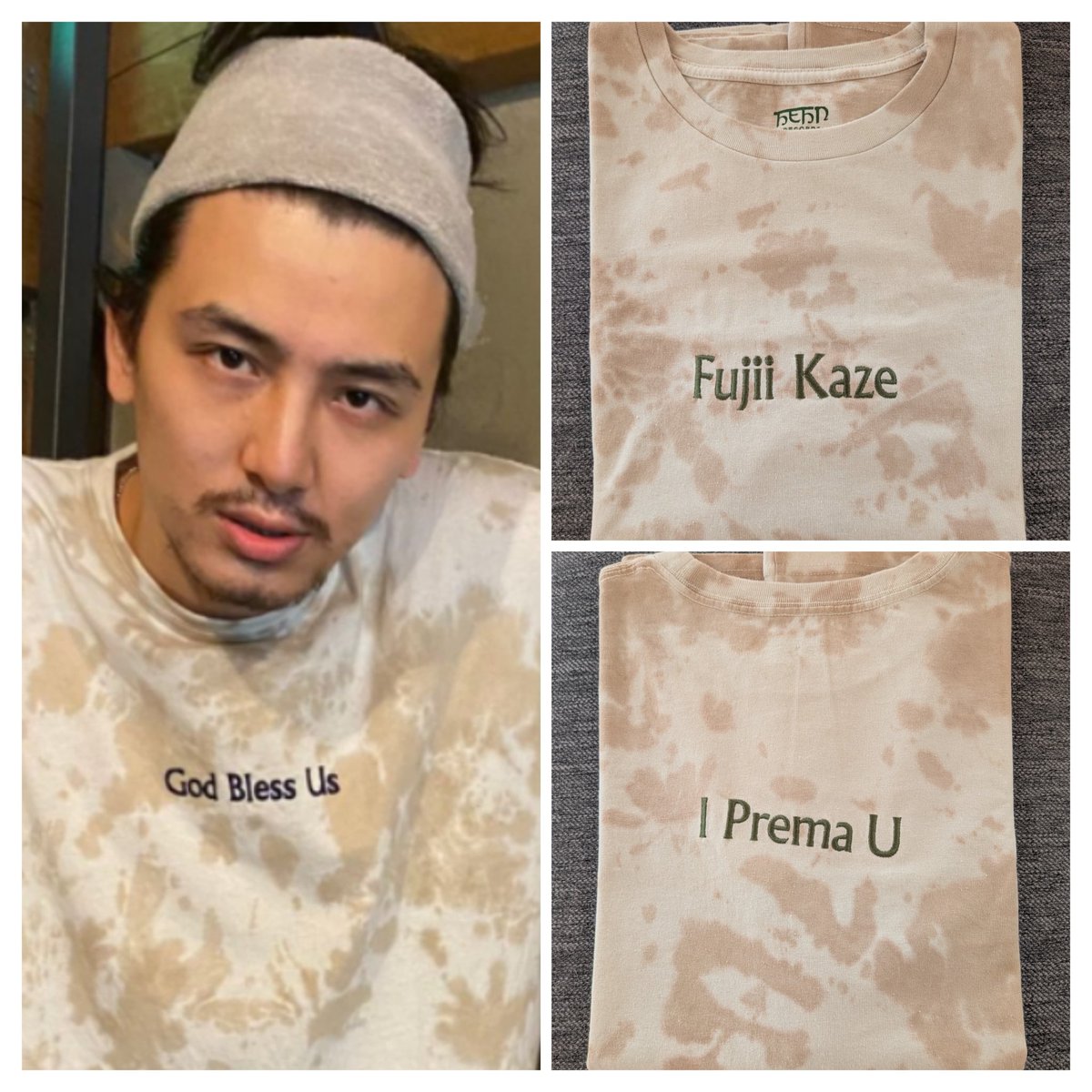 コーヒーフロートTシャツCoachellaバージョン届いた🤎 Kazechellaに