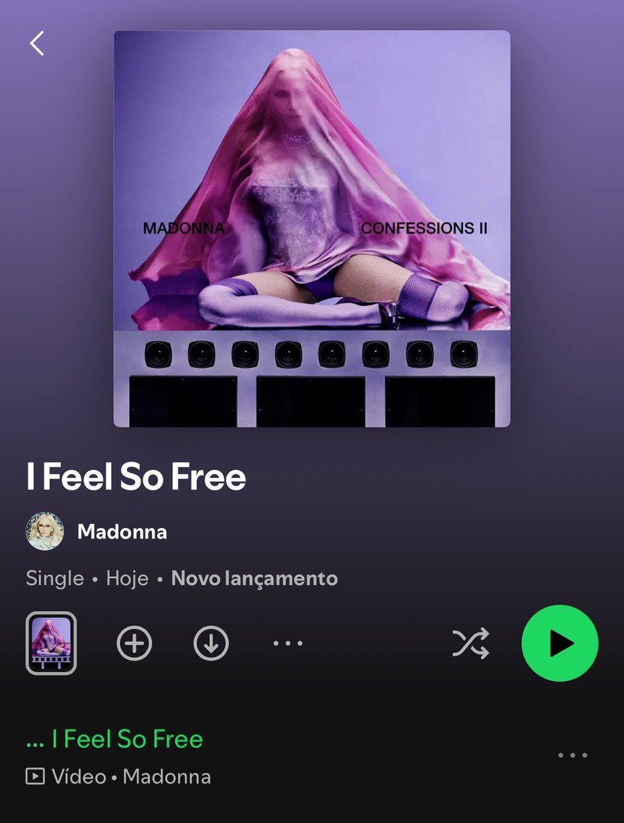 imperioMadonna_'s tweet image. 🚨 | EMERGÊNCIA POP!!!

#Madonna acabou de surpreender os fãs ao lançar oficialmente “I Feel So Free”, a primeira faixa do seu 15º álbum de estúdio, Confessions II. #IFeelSoFree #coadf2