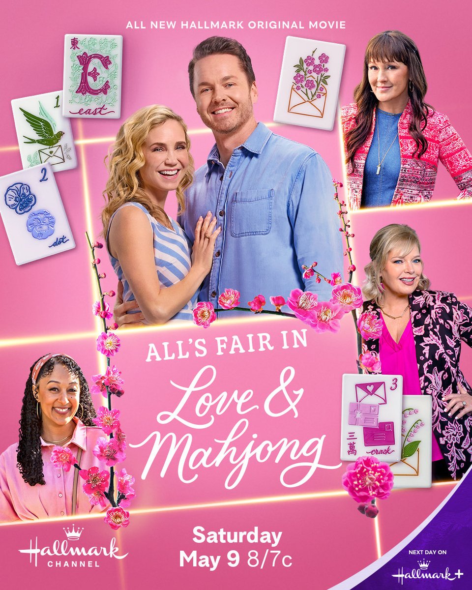 MobileMonicker's tweet image. @RealCrystalLowe @hallmarkchannel
•
Every tile leads to a new connection 💖 All's Fair in Love and Mahjong premieres Saturday, May 9 at 8/7c, next day on @HallmarkPlus! #Hallmark