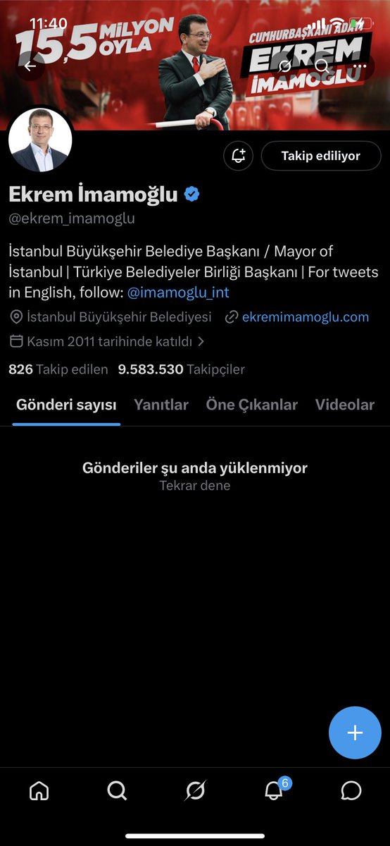 gly_trk's tweet photo. @x sonunda gerçeği görüyor sanırım Ekrem başkanım https://t.co/KSImOgMFPb