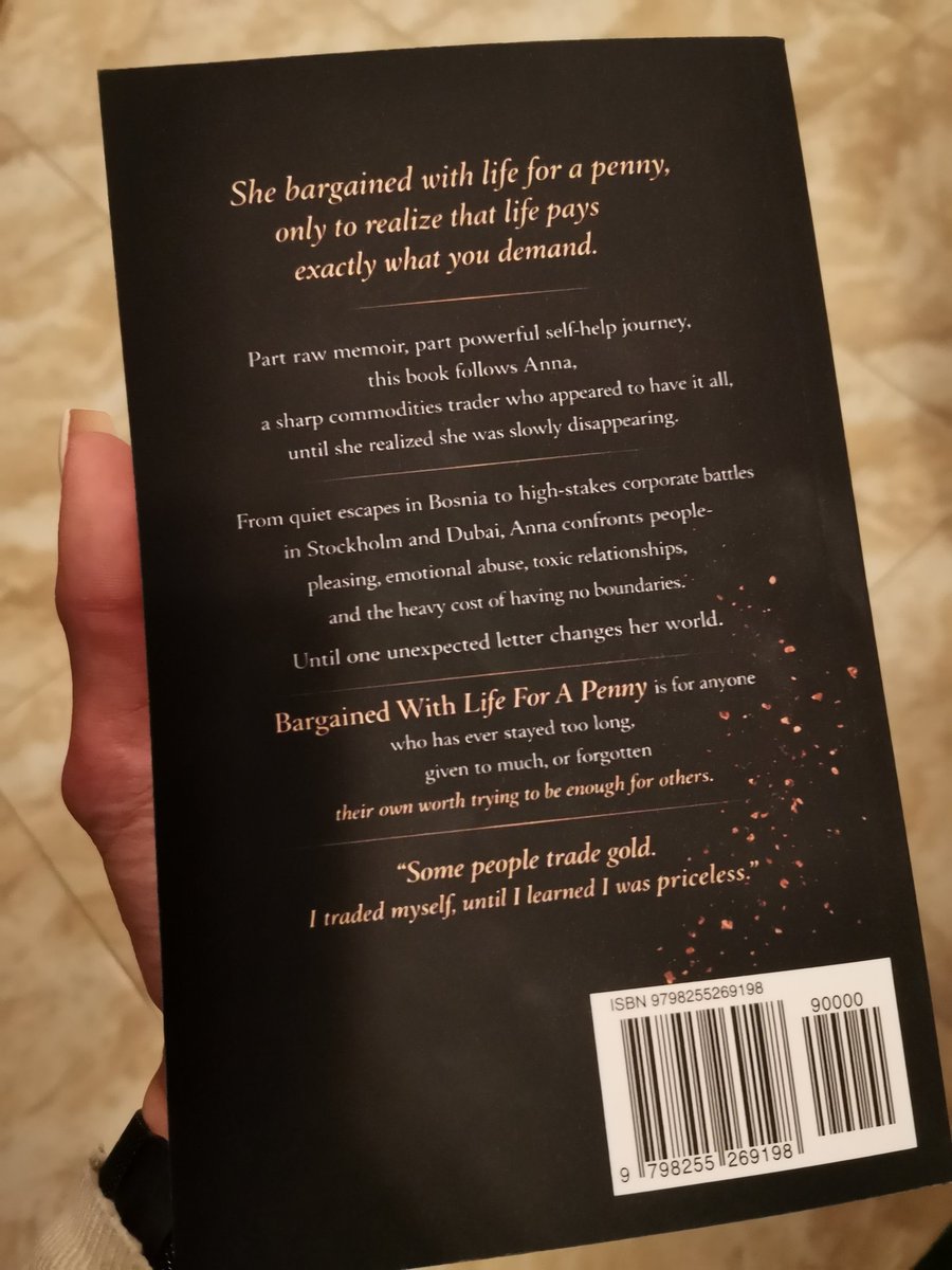 anna_babybear17's tweet image. I’m not everyone’s cup of tea, and that’s exactly why I wrote this book; for those who need it. ❤️

#bookstagram #healing #psychology #innerpeace