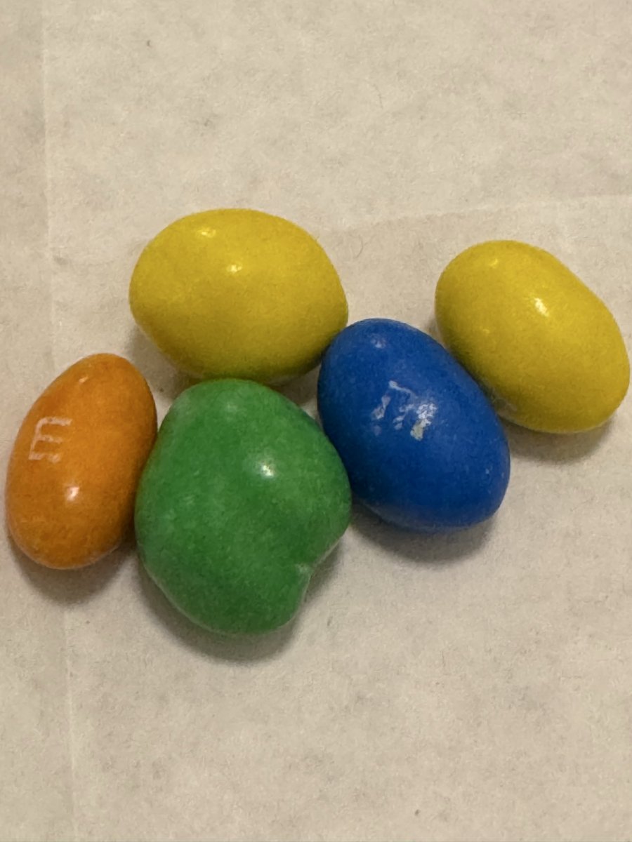 إذا كنت شمّات و شريت M&amp;Ms