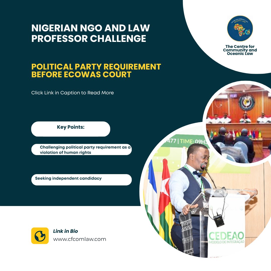 Centre for Community & Oceanic Law tweet media