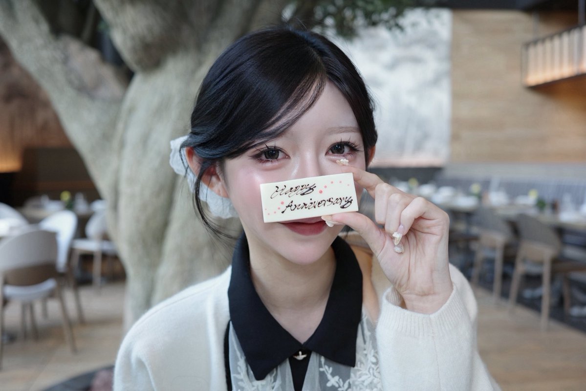 百合那 tweet media