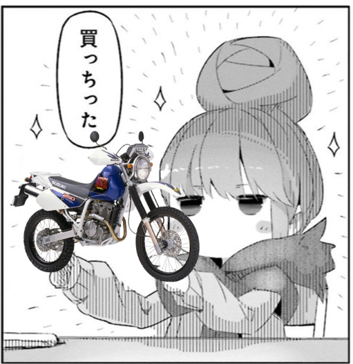 さて、横浜から戻ってソッコーでバイク屋へ行き、嫁に出したジェベル200の後継をお迎えしました。
「ジェベル250 GPS Ver」 です。
はい、ジェベルを売ってジェベルを買いました!
死ぬ前に一度乗ってみたかったんですよね「GPS」。
フルノーマルのGPS稼働品が見つかってしまいましたのでつい・・・。 
