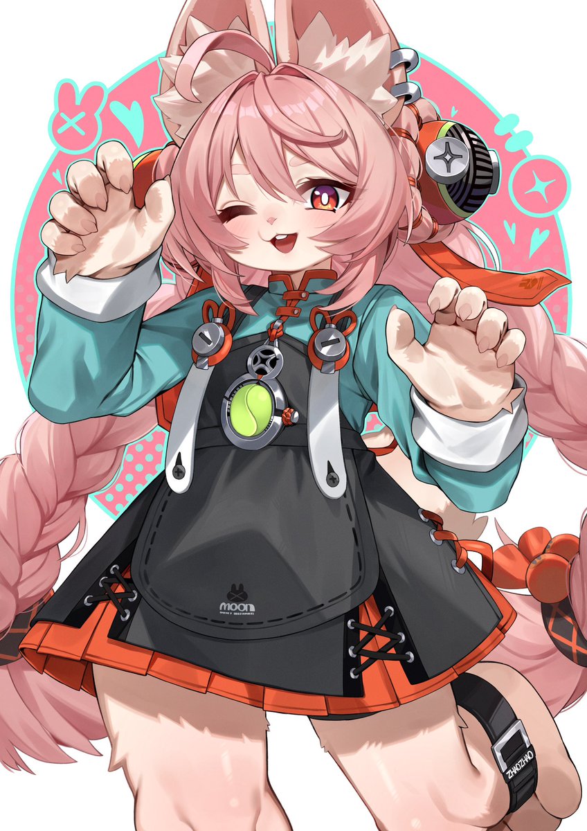 「今年入って描いた絵ですが改めて きれいなメスケモおねいさん大好きです…! #凍結」|亀乃サチのイラスト
