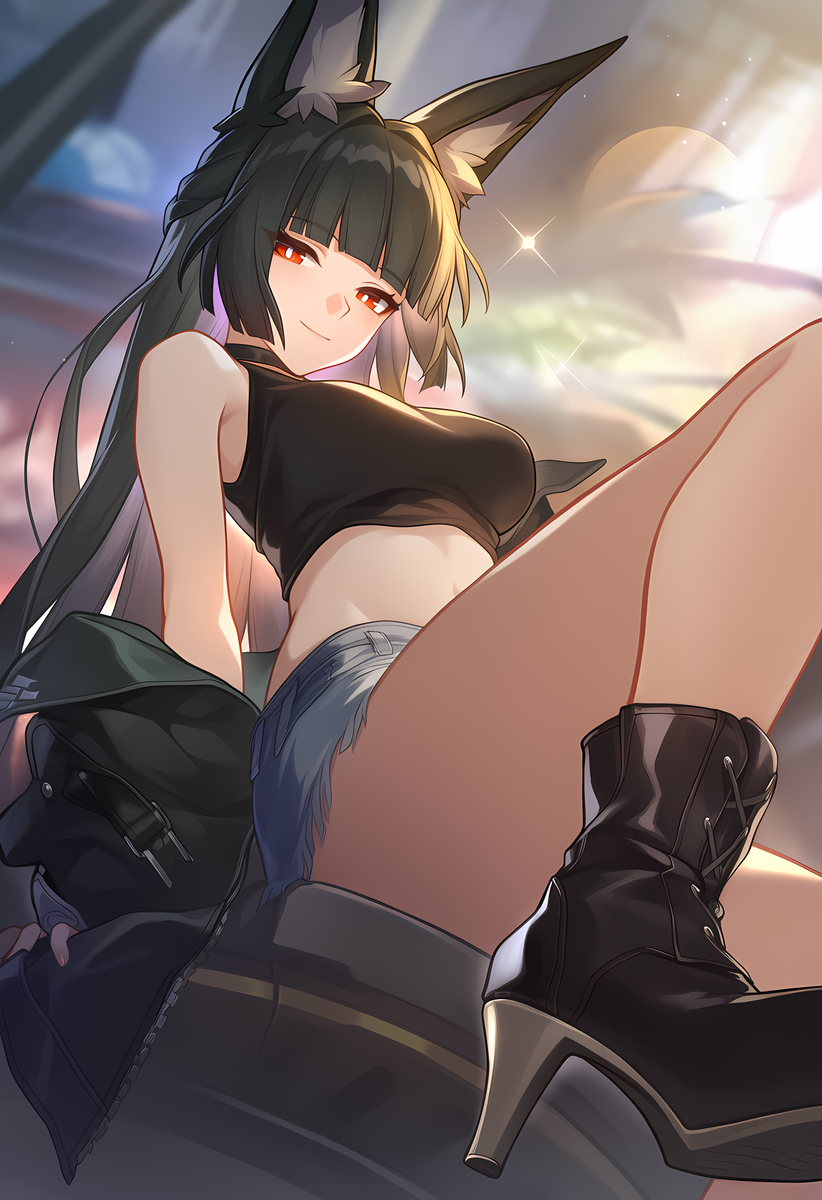 · · · · · ⋆❤️⋆ · · · · · ˖ 
#Miyabi #ZZZ 🖤
#ZenlessZoneZero 
˖ · · · · ˖ ✨ ˖ · · · · · ˖
❤️pixiv.net/en/artworks/14…
❤️<a href="/hAkivili/">hAkivili</a>