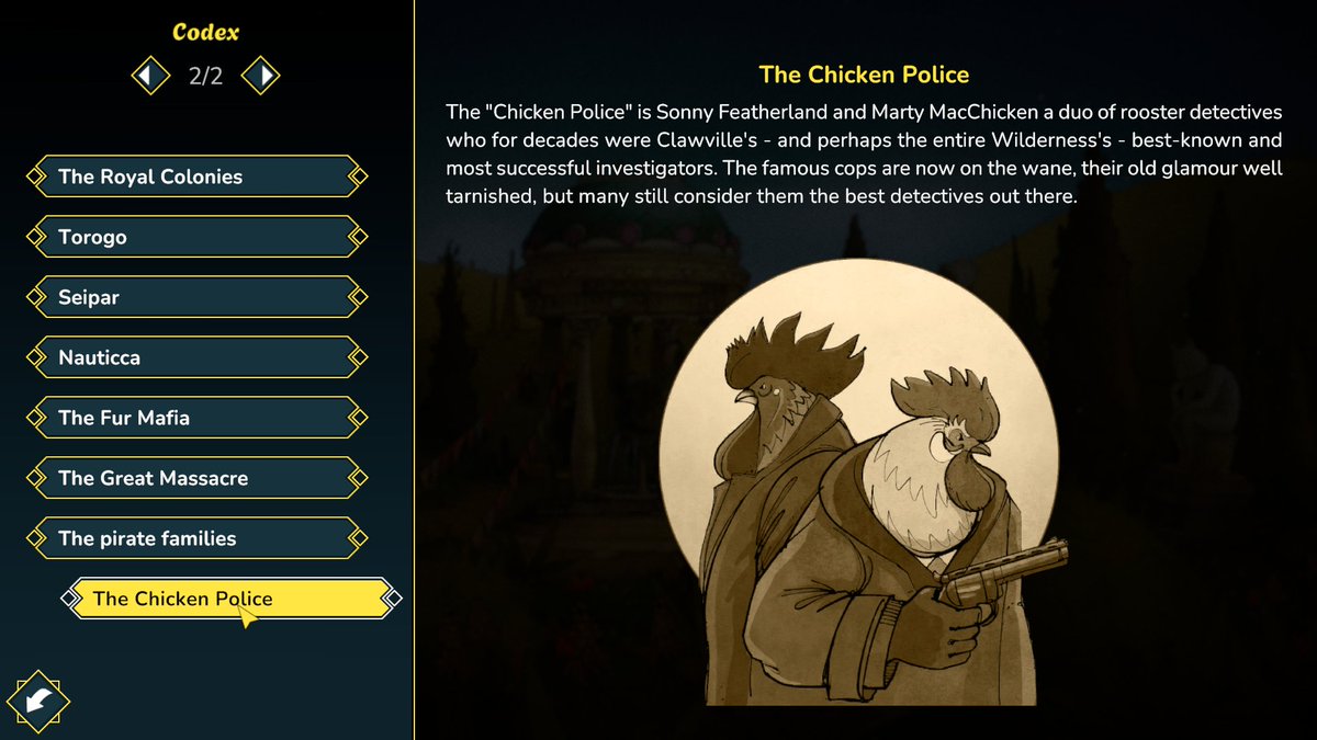 Chicken Police - Game series tweet media