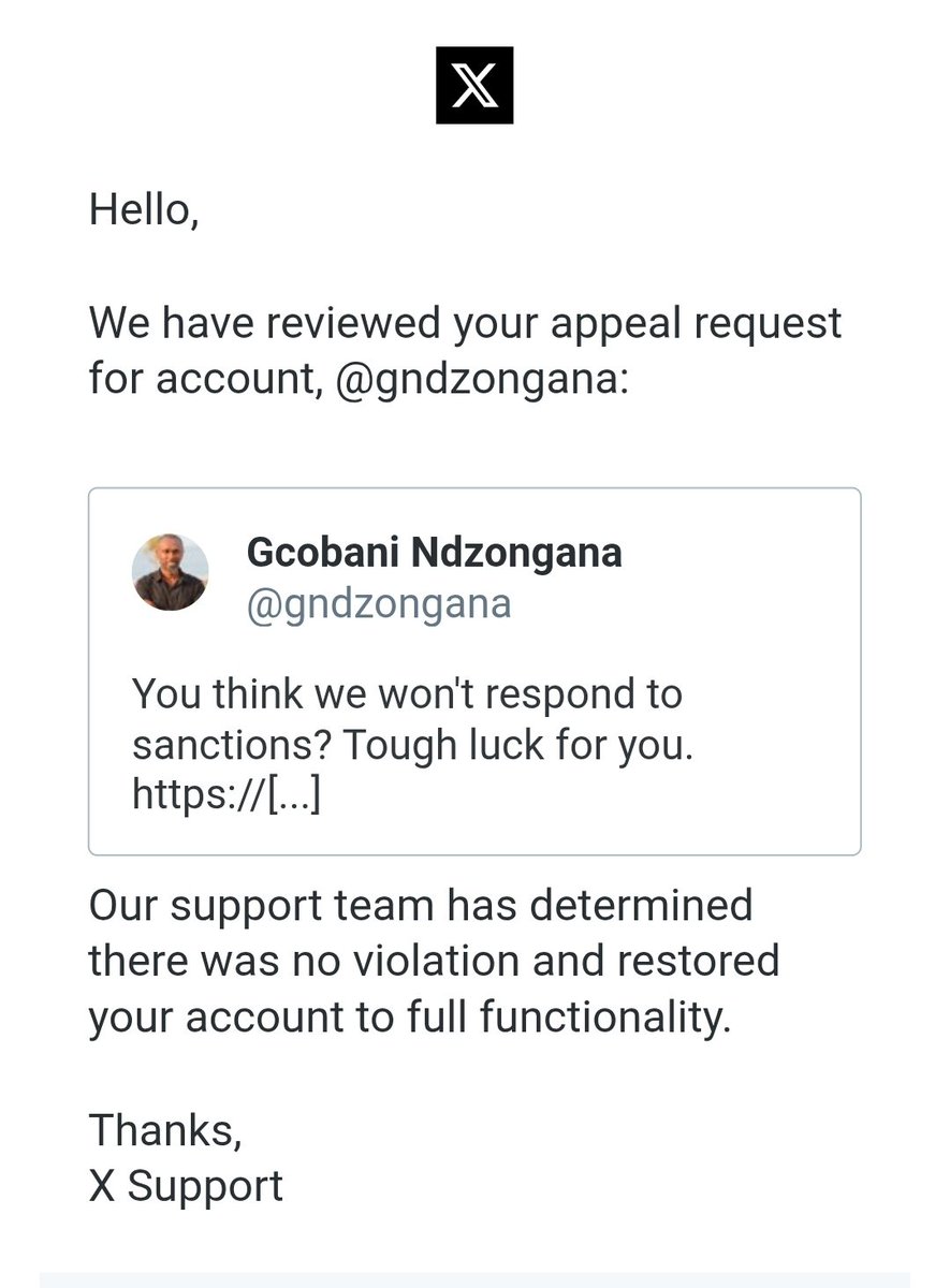 Gcobani Ndzongana tweet media