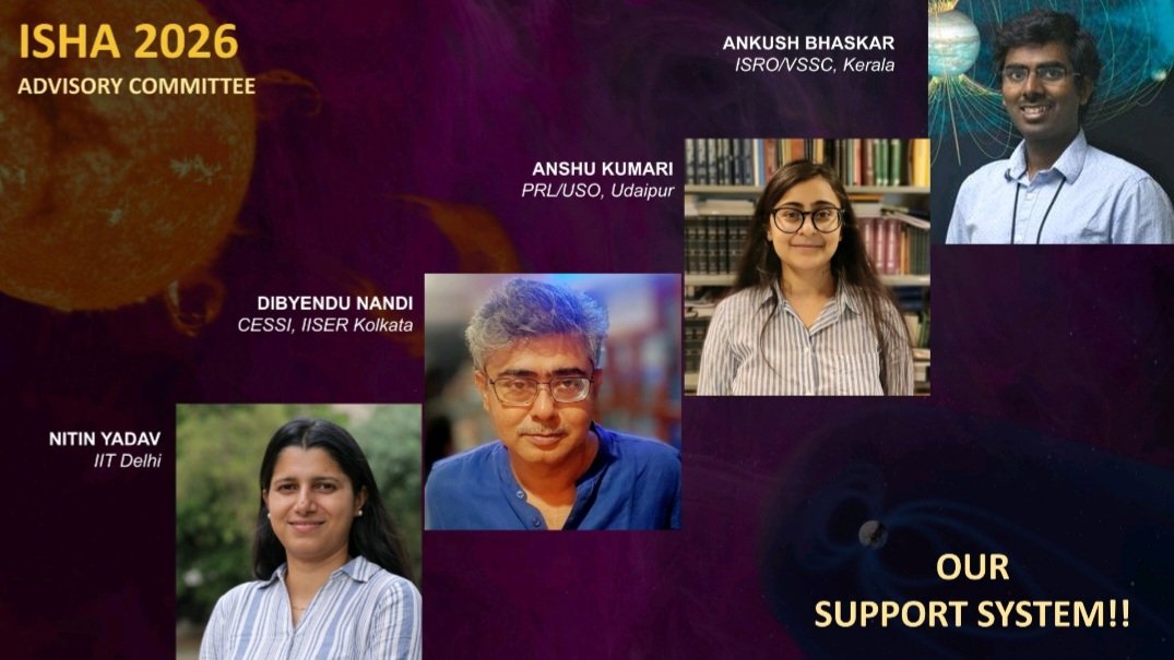 Indian Solar Physics Community tweet media