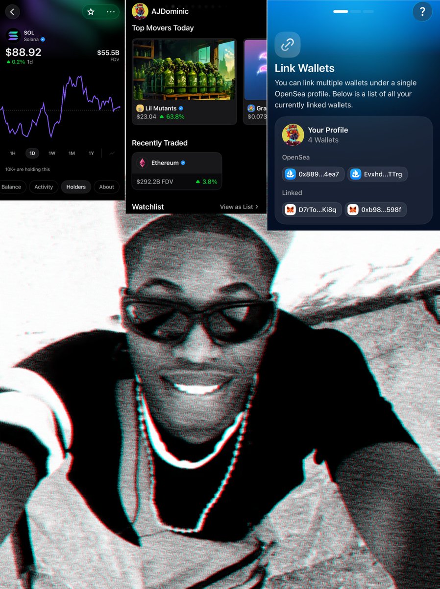 A_J_Dominic's tweet photo. My ideal crypto wallet

> must support transactions across 20+ chains
> must be able to link multiple wallets to one profile
> must have optimized portfolio analytics
> must support NFTs
> must have low fees

Guess the wallet? https://t.co/gxHKUnR8qu