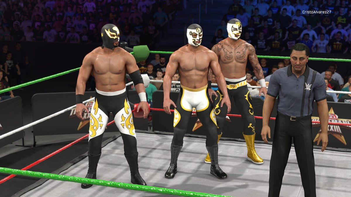 ALV27caws's tweet photo. Los dinamita...
#wwe2k26 #sanson #cuatrero #forastero #dinamita #caw #triplea https://t.co/AFQJEEkH1Z