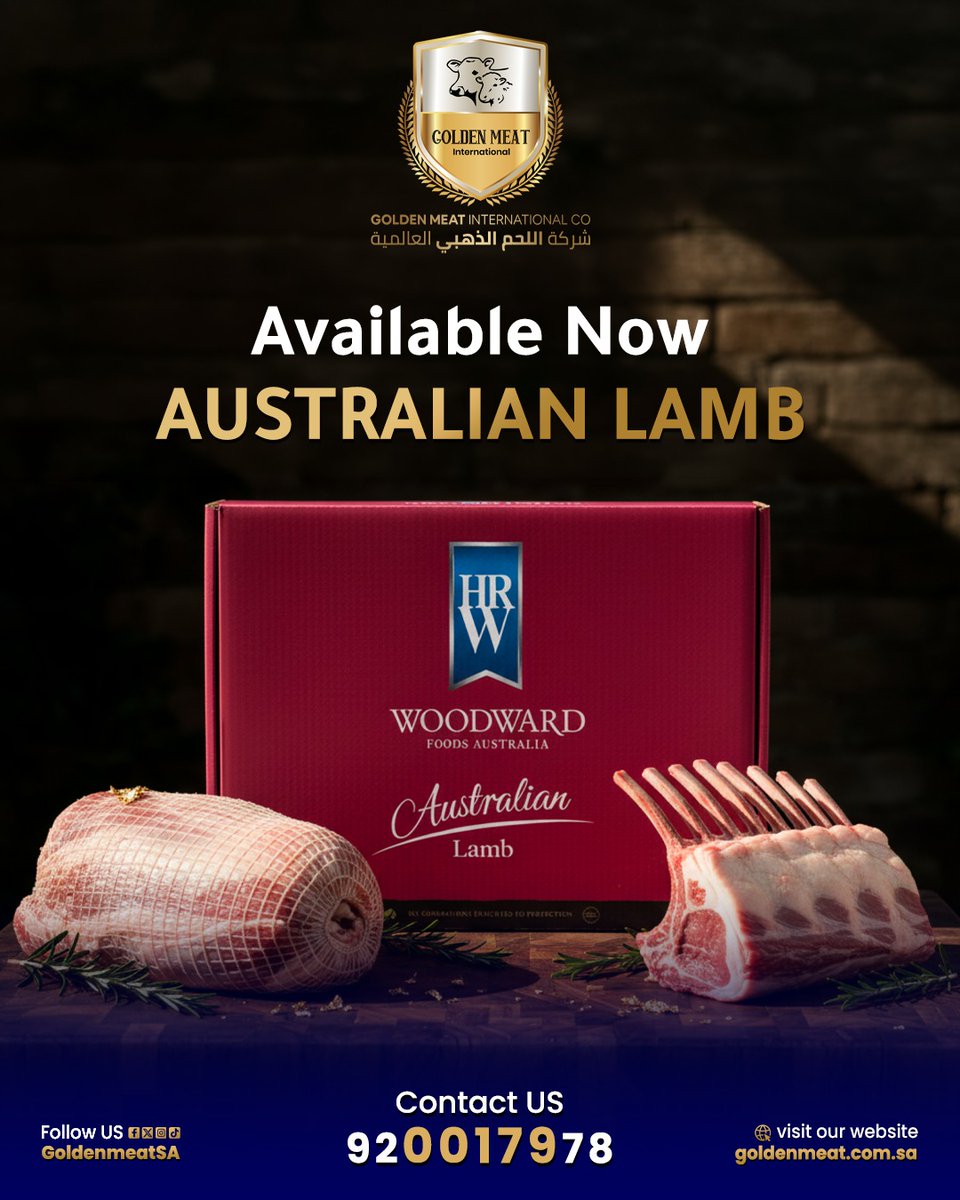 GoldenmeatSA's tweet photo. Available Now Australian Lamb https://t.co/zAv2ICdARK
