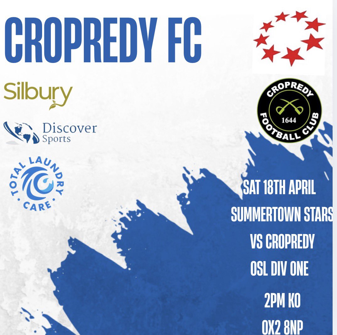Cropredy FC tweet media