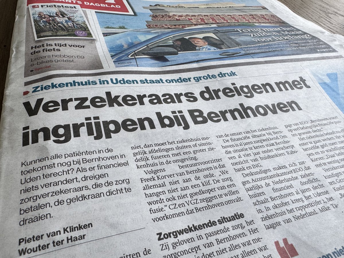 gernijkamp's tweet photo. Het is toch te bizar voor woorden dat een ziekenhuis in de problemen komt omdat er te weinig omzet wordt gegenereerd doordat ze alleen noodzakelijke zorg leveren..? Zijn we écht gek geworden met z’n allen..? 😳 #marktwerking #bernhove https://t.co/FMstgr79RE
