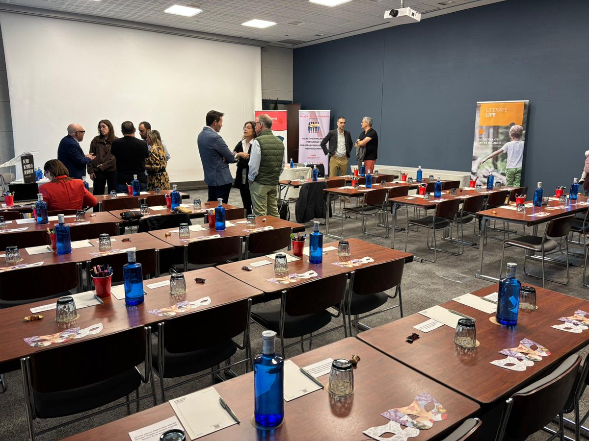 Sobi_Iberia's tweet photo. Y en la mañana de este sábado estamos con @ASHECOVA colaborando con su jornada del   #DiaMundialDeLaHemofilia. Os compartimos imágenes de la sala ya preparada para la actividad.

#ImpactoPositivo #CompromisoCERcano #WHD2026 https://t.co/tw5PBkem71