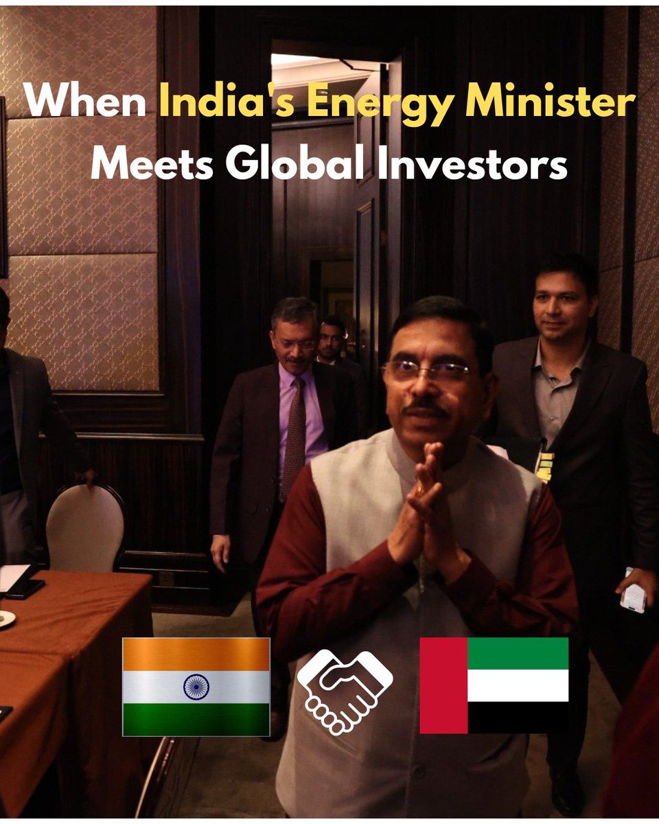 webronzesolar's tweet image. Proud to be part of a global clean energy dialogue with Pralhad Joshi in Abu Dhabi.
Driving India’s renewable growth and strengthening India–UAE collaboration for a sustainable future.

#RenewableEnergy, #CleanEnergy, #IndiaUAE, #InvestInIndia, #AbundanceSolar