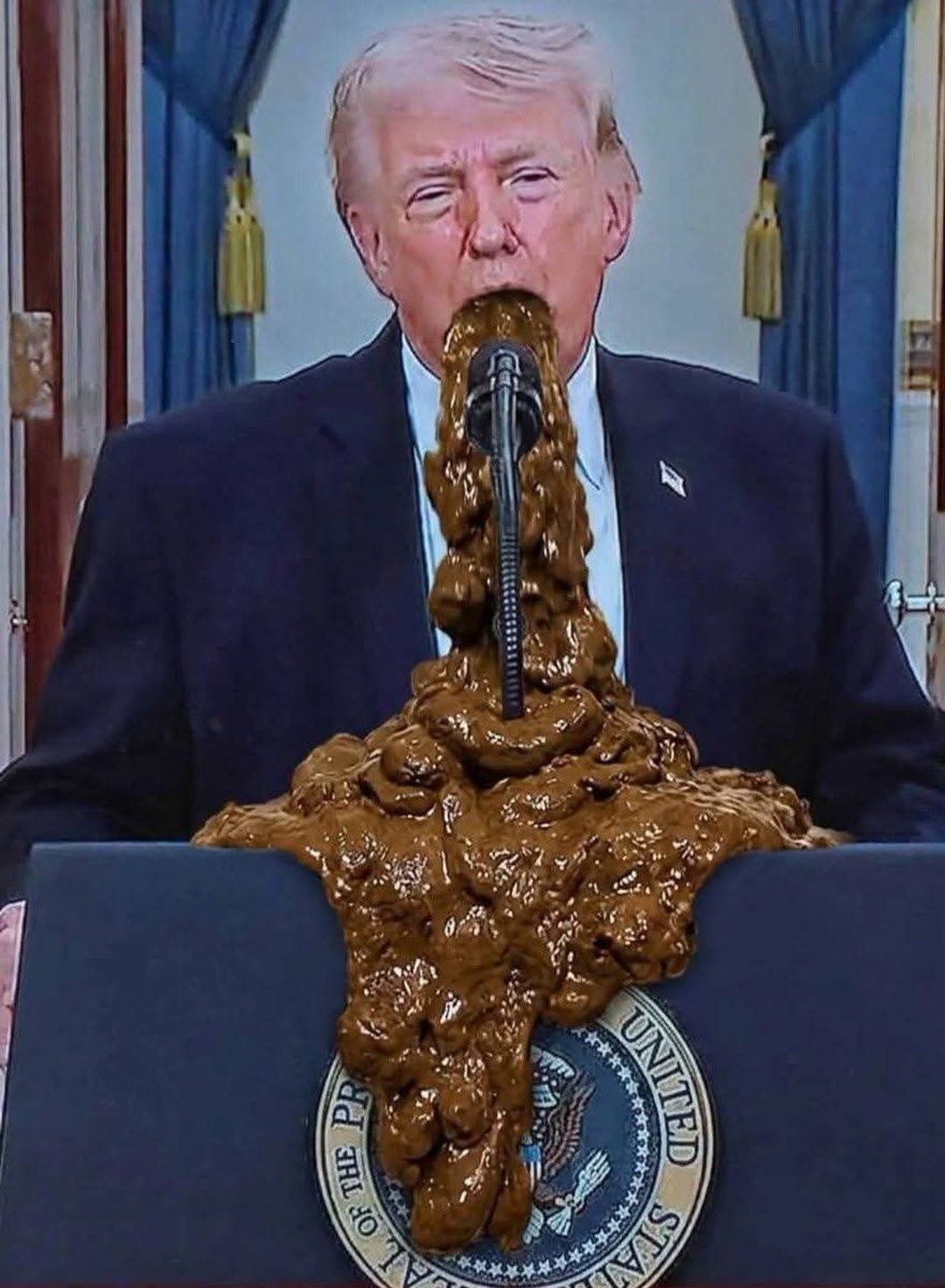 GoldHarbrBridge's tweet photo. @jacksonhinkle Tell Trump to get stuffed.
He’s only happy pumping up his own tyres. https://t.co/fJqvrJ0pLk