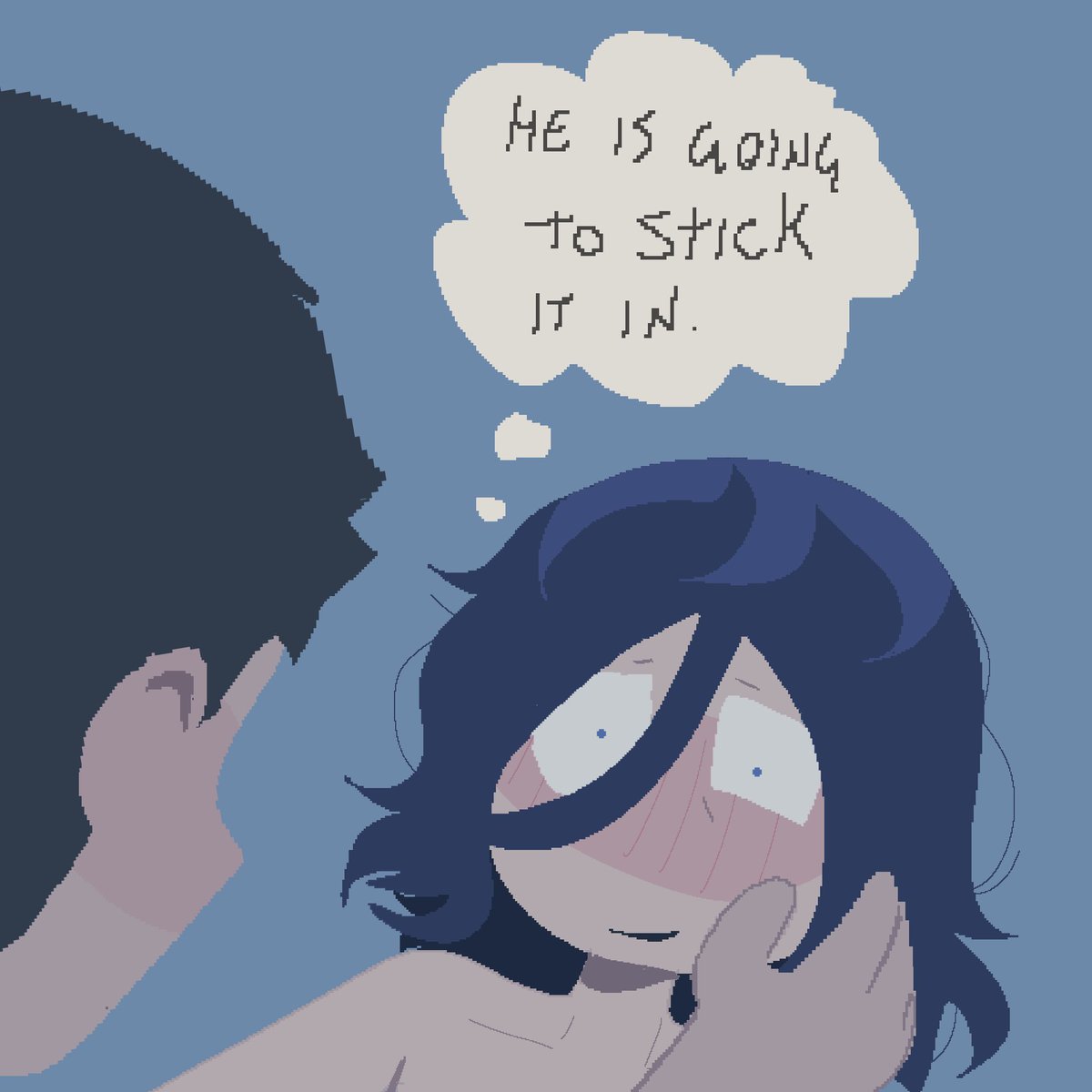 Yoyo45276532's tweet photo. Same sentence different context.

#ClinicalTrialgame #ClinicalTrialfanart #leesmith #angelmartinez #angelee #swapAU https://t.co/dE4Xo6nkmd