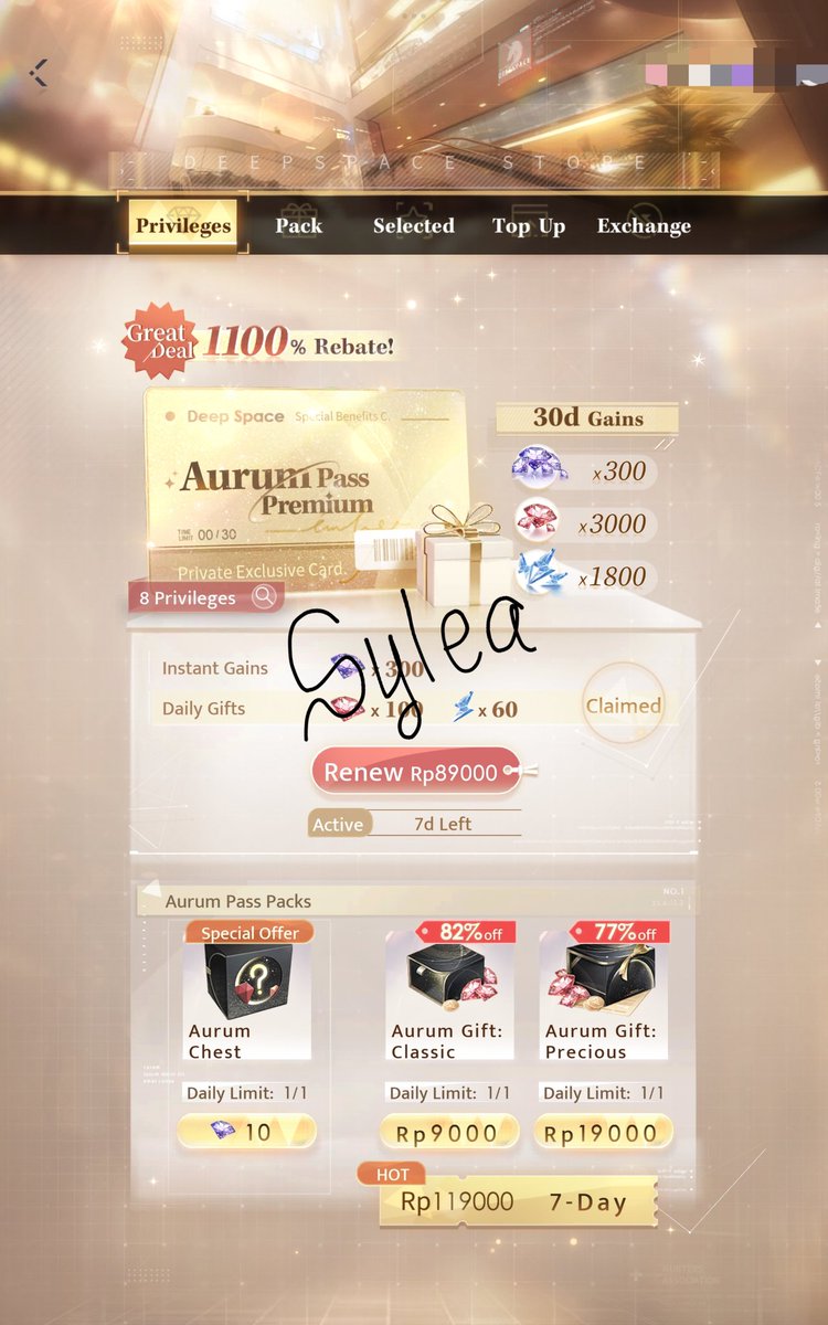 Sylea⭑˖ APRILUS tweet media