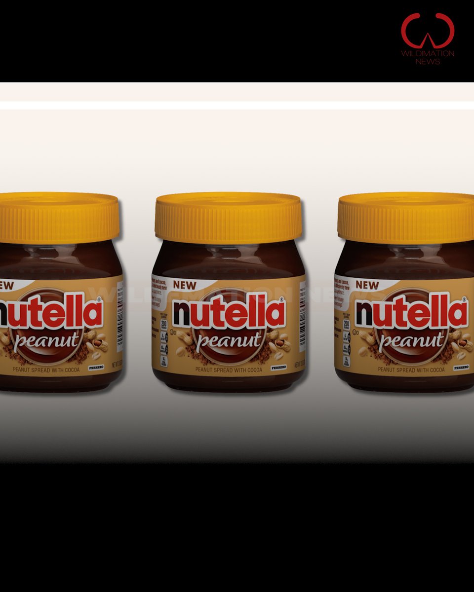 WildemationNews's tweet image. For the first time in over 60 years, Nutella has officially launched a brand-new flavor: Nutella Peanut.

#nutella #chocolate #sweet #fyp #wildemationnews