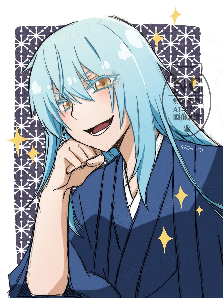 着物リムル様最高…………着物……好き……