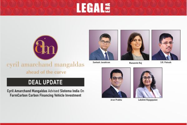 LegalEraGlobal's tweet image. Cyril Amarchand Mangaldas Advised Sistema India On FarmCarbon Carbon Financing Vehicle Investment

Link to read full News:  legaleraonline.com/deal-street/cy…

#LegalEra #LegalUpdates #CyrilAmarchandMangaldas #ClimateFinance #CarbonCredits #Sustainability #Investment
