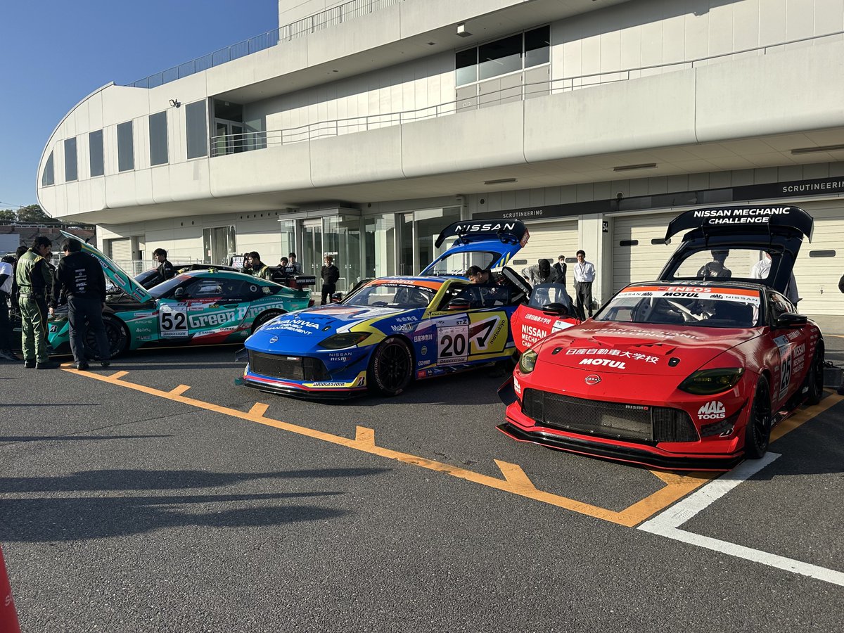 SuperTaikyu_STO's tweet image. 予選後の車検
ST-Zクラスはカラフル💚💙❤️
#S耐 #スーパー耐久 #SuperTaikyu #鈴鹿サーキット #ENEOS #BRIDGESTONE