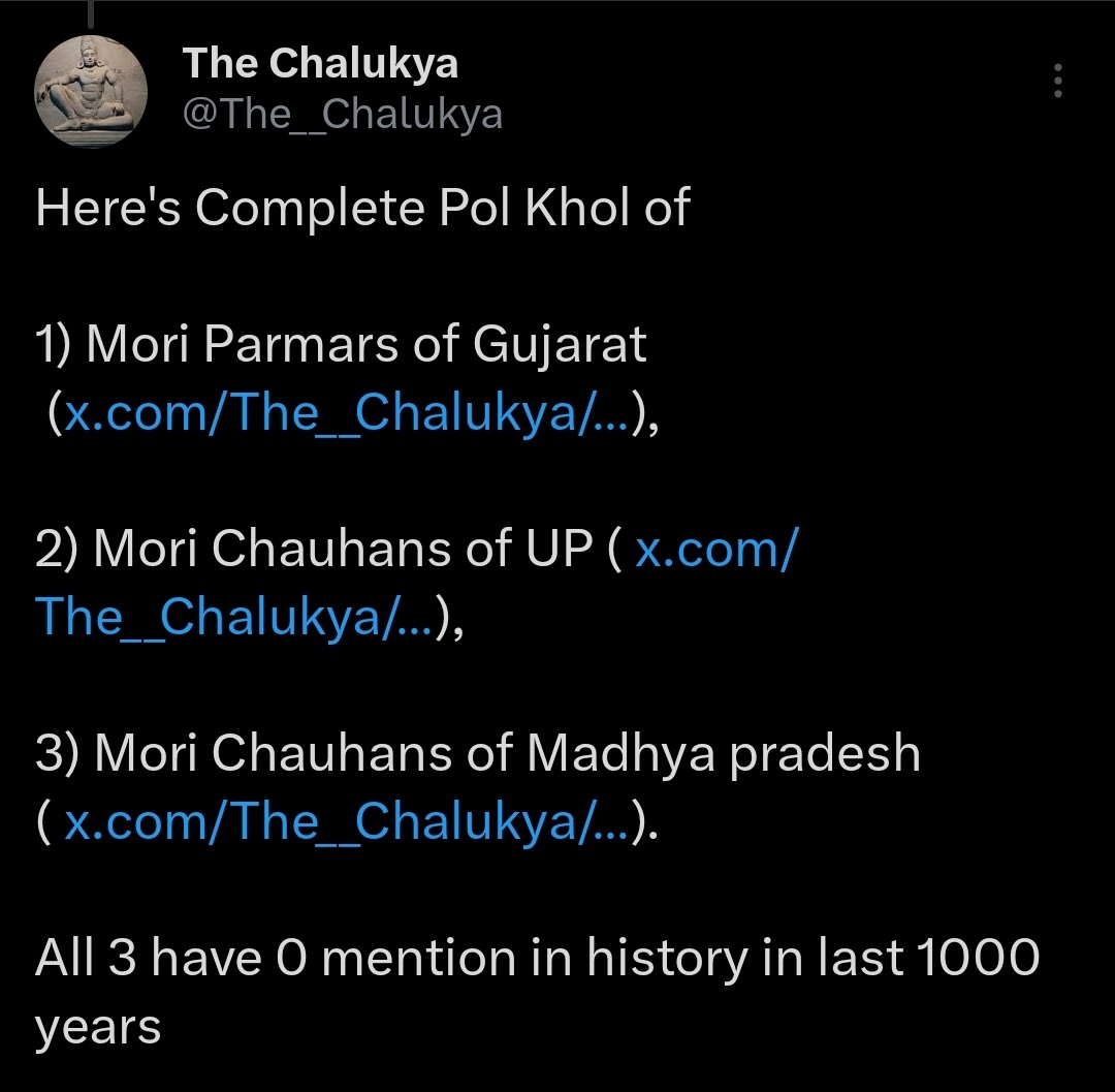 The Chalukya tweet media