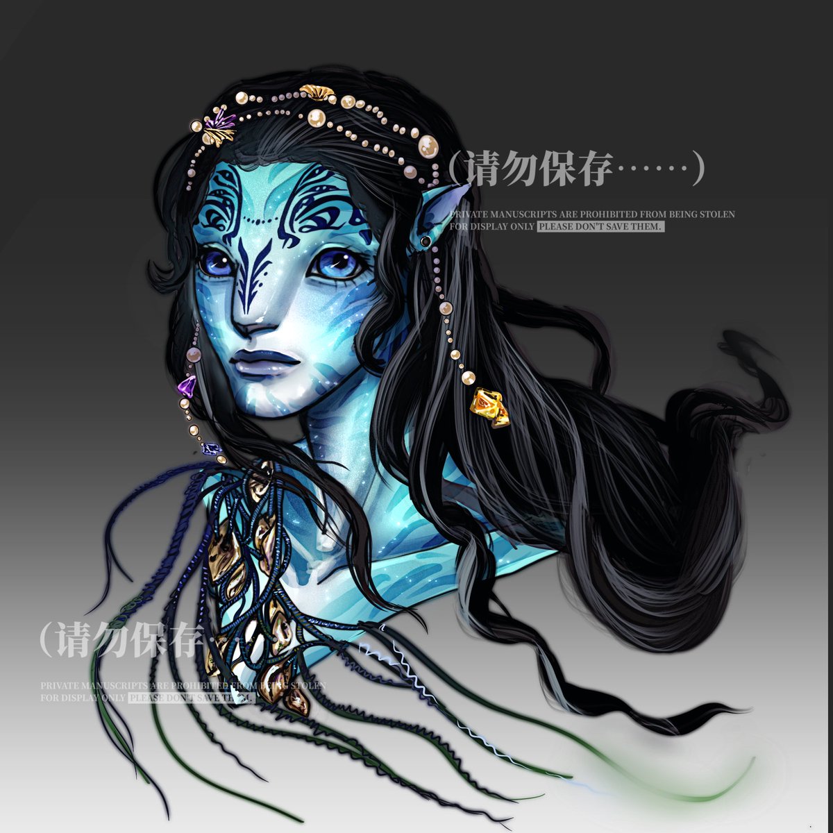 Konglanlovesdog's tweet image. #avatar 
#commission 
#oc
#AvatarTheWayOfTheWater