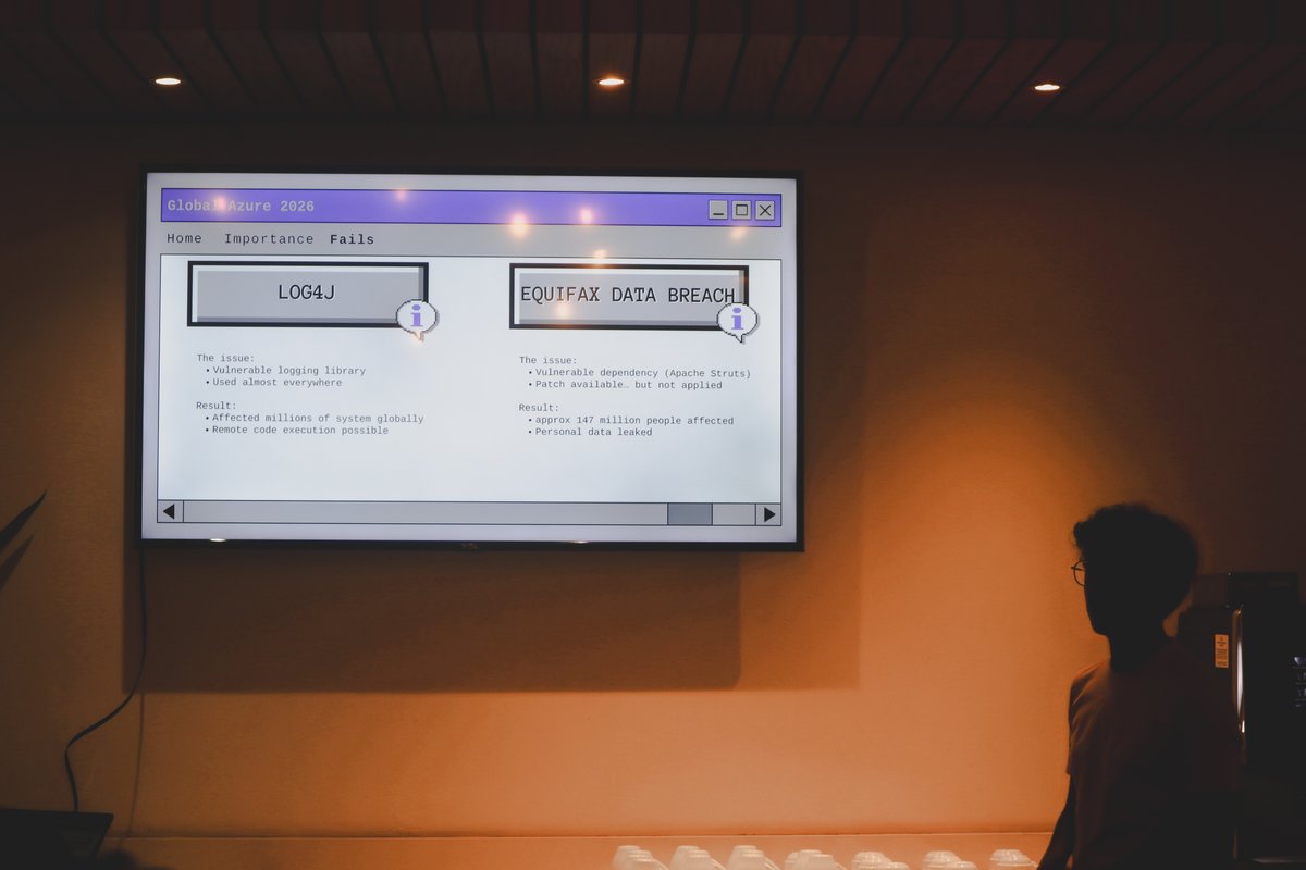 IshSookun's tweet photo. Mervyn Manilall talking about "Securing Code with Azure DevOps" at the @MSCraftsman monthly meetup, hosted by FRCI. https://t.co/mgwjHuRCfM