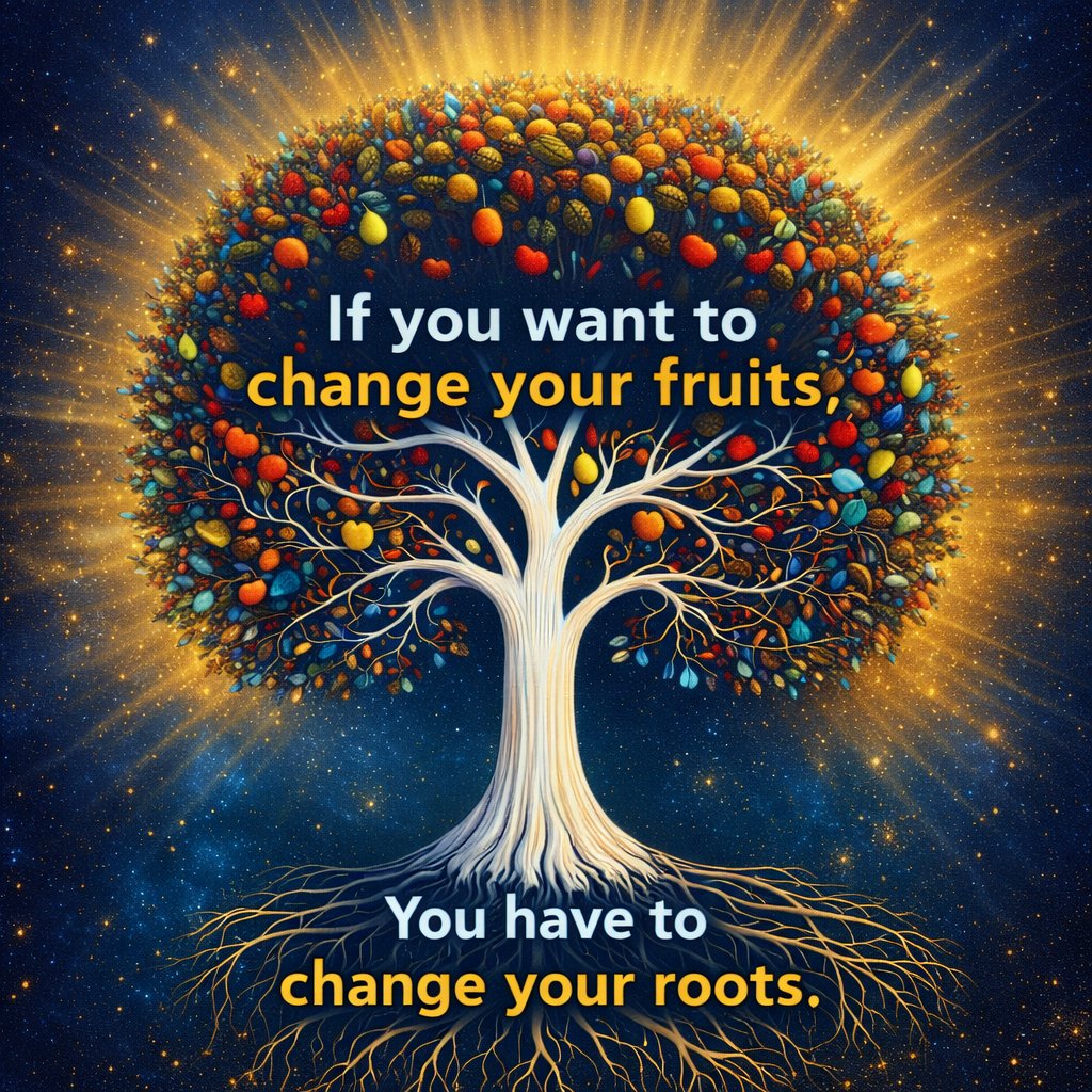 ramshankarpd11's tweet image. If you  want  to
Change your fruits,
You have  to  change your  Root  .
#ROOT  IS Root .