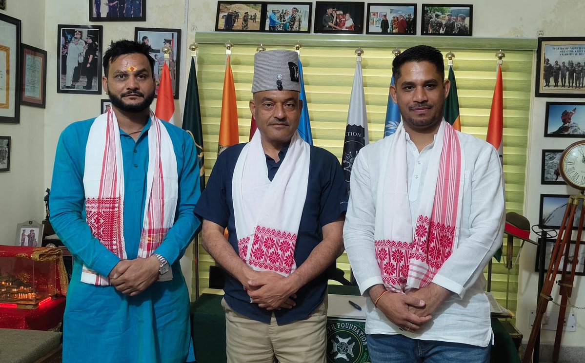 Col Ajay Kothiyal, KC, SC, VSM (Retd.) tweet media