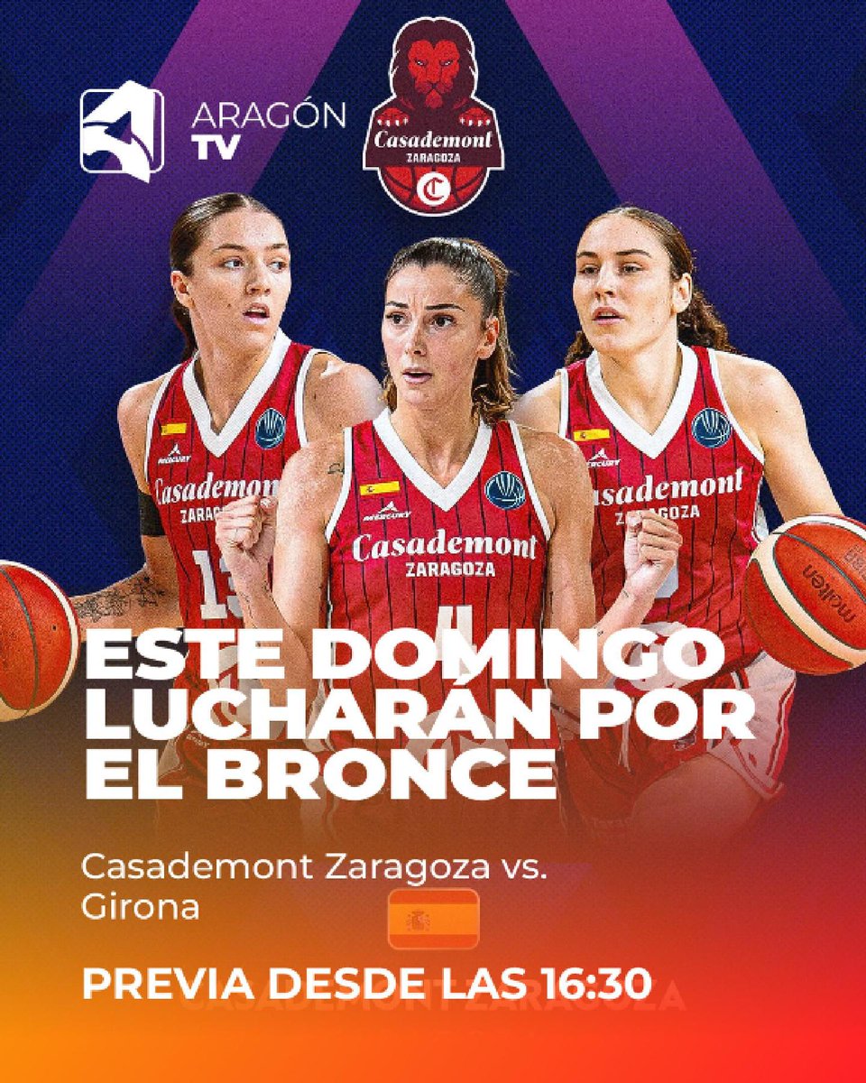 No se logró la remontada pero nos hicieron disfrutar con la emoción del mejor baloncesto de Europa

➡️ Galatasaray 🆚 #casademontzaragoza logró una sobresaliente audiencia del 27%
➡️ 173.000 espectadores conectaron a lo largo del partido.
➡️ Este domingo, a por el bronce de la