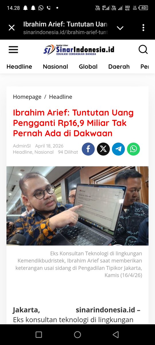 Roni Anak Gunung tweet media