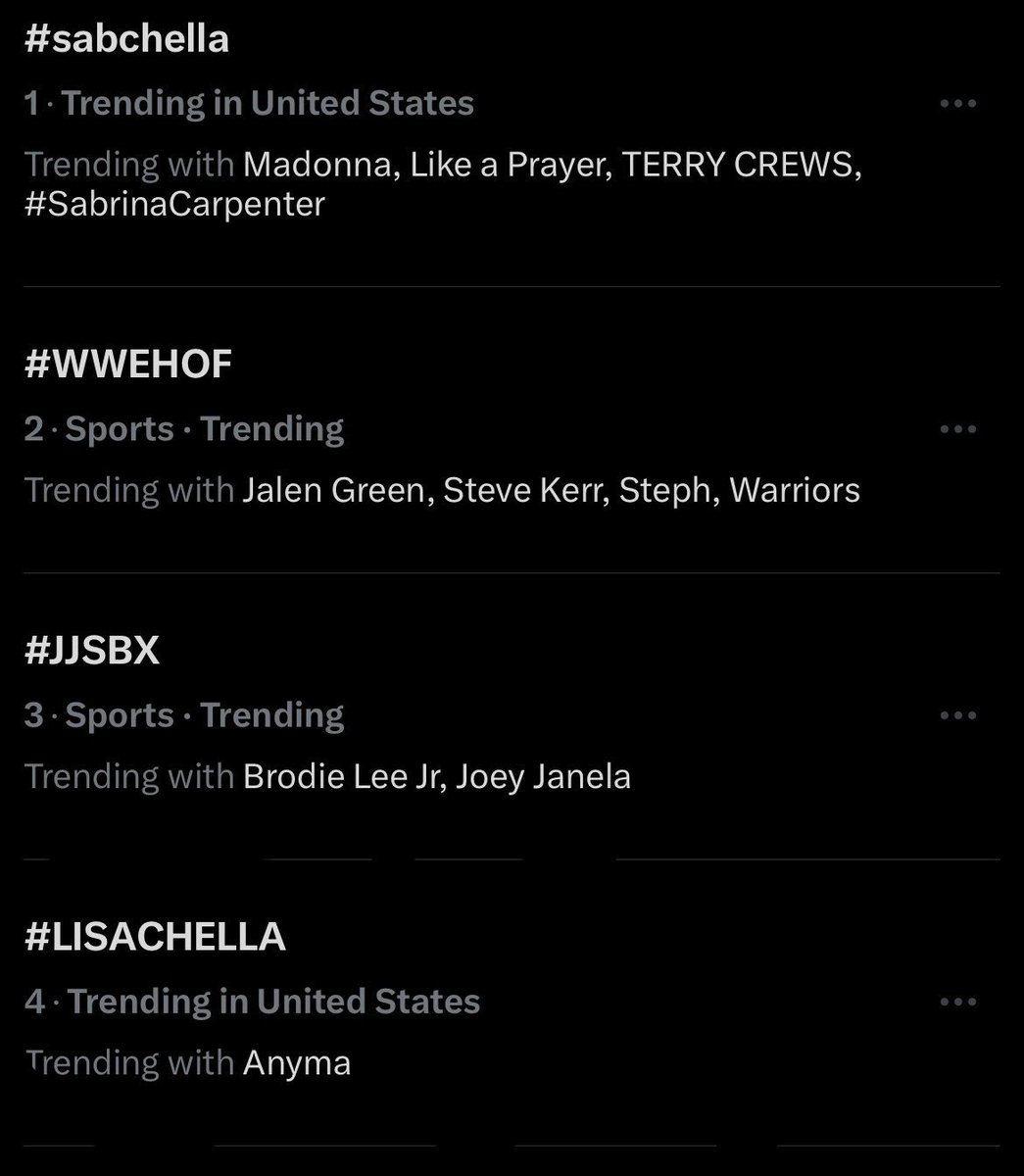 LaliceUpdates's tweet photo. Trending in United States (X app)

#4 #LISACHELLA 

ctto

@wearelloud

BAD ANGEL WITH LISA 
#ANYMAxLISA
#LISA_COACHELLA 
#LISACHELLA https://t.co/uHYouAFyHa
